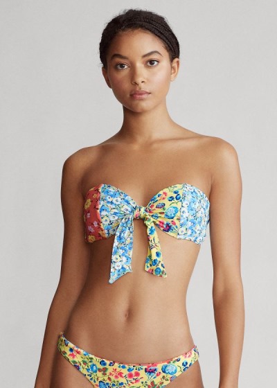 Dámské Šátek Polo Ralph Lauren Floral Tie Bandeau - 78351-BSIT